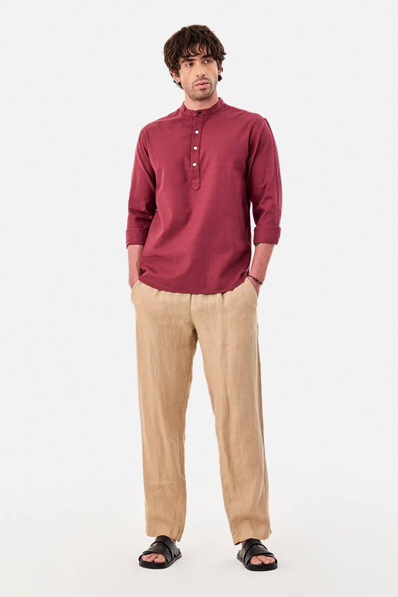 سنيتش Mandarin Kurta Shirt